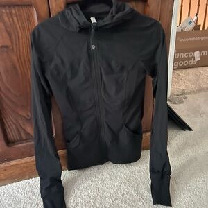Lululemon Athletica Black Zip-Up Jacket
